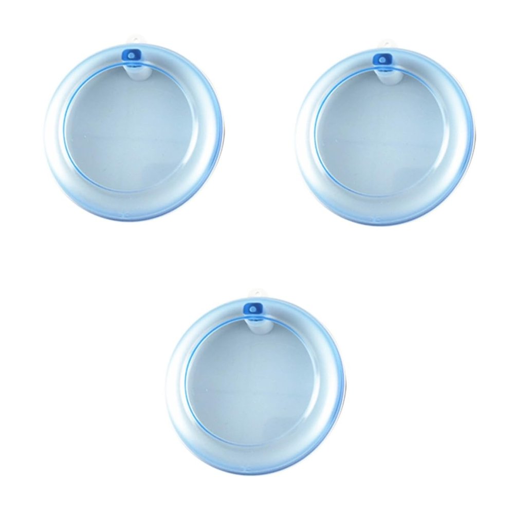 Beaupretty 3pcs Portable Rotating Artificial Tooth Storage Box Small Denture Box Storage Case Denture Case