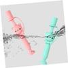 Gogogmee Oral Care Toothbrush Soft Bristles Silicone Brush Training Tool for Boy Girl Boys and Girls Random Color view 3