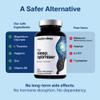 The Sleep Optimiser Sleeping Capsules - Non Melatonin Tablets Sleep Supplement for Adults with Magnesium Glycinate, L Theanine, Apigenin & Zinc - Nutrient-Based Sleeping Aid Suitable for Long Term Use view 4