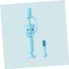 BCOATH Silicone Toothbrush for Toddlers Oral Care Tool Soft Bristles Suction Base Training Brush for Boys and Girls Years Safe Comfortable Bear Design Random Color view 4