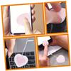 FRCOLOR 3pcs Reusable Phone Screen Cleaner Pendant for Glasses Cleaner Mobile Phone Screen Wipe Lens Wipes for Eyeglasses Use While Traveling view 4