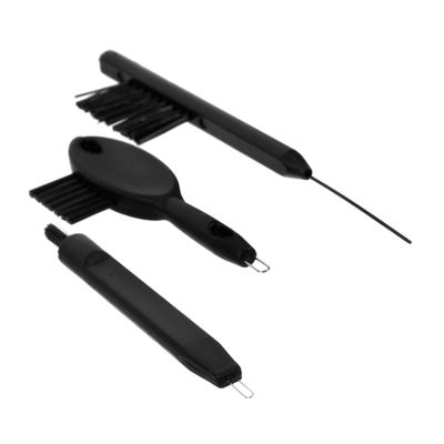 BCOATH 3pcs Hearing Aid Cleaning Kit Brush for Hearing Aid Tube Cleaning Ears Cleaner Brush Vent Tube Tools