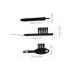 BCOATH 3pcs Hearing Aid Cleaning Kit Brush for Hearing Aid Tube Cleaning Ears Cleaner Brush Vent Tube Tools view 3