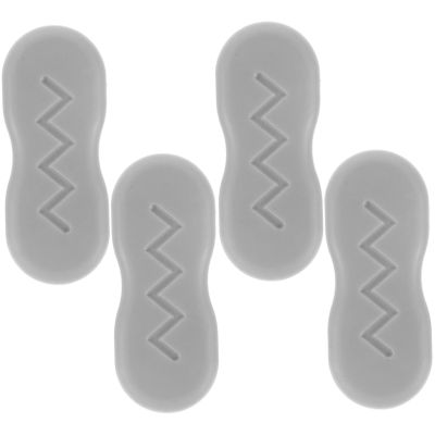 Anneome 4pcs Toilet Seat Riser Bumper Pads Urine for Elderly Home Bathroom Use Toilet Seat Buffers Cushioning Pads