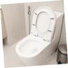 Anneome 4pcs Toilet Seat Riser Bumper Pads Urine for Elderly Home Bathroom Use Toilet Seat Buffers Cushioning Pads view 2