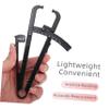 HAPINARY 2pcs Body Fat Ruler Tester Skinfold Caliper Measure Belly Fat for Men Simple User Guide Included view 4