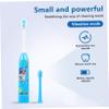 BCOATH Childrens Electric Toothbrush 4pcs Set, Portable Sonic Sound Wave Baby Tooth Brushes with Cartoon Design, Safe Soft Bristles for Household Oral Care and Daily Use view 4