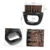 Healeved 2pcs Handle Beard Brush for Men Portable Boar Bristles Shaving Beard Brush for Daily Grooming Barber Use view 2