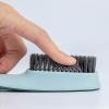 AD-BCrbgen Multi-purpose Shoe Cleaning Brush With Double Textured Bristles For Leather, Suede And Canvas Shoes.(Grey) view 4