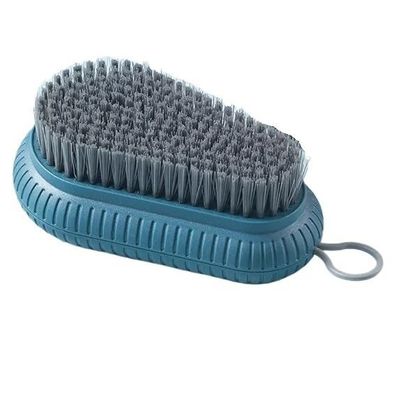 AD-BCrbgen Multi-purpose Shoe Cleaning Brush With Double Textured Bristles For Leather, Suede And Canvas Shoes.