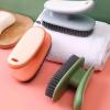AD-BCrbgen Multi-purpose Shoe Cleaning Brush With Double Textured Bristles For Leather, Suede And Canvas Shoes.(Grey) view 4
