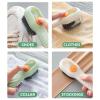 AD-BCrbgen Multi-purpose Shoe Cleaning Brush With Double Textured Bristles For Leather, Suede And Canvas Shoes.(White 2PCS) view 4