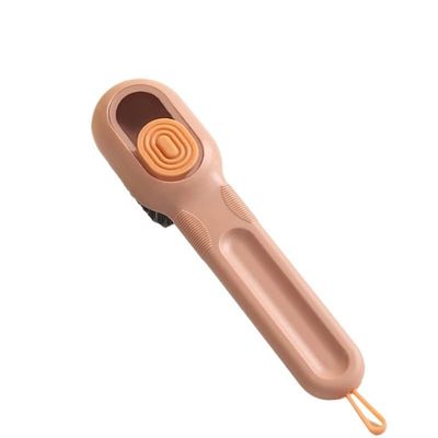 AD-BCrbgen Multi-purpose Shoe Cleaning Brush With Double Textured Bristles For Leather, Suede And Canvas Shoes.(C-Pink)