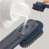 AD-BCrbgen Multi-purpose Shoe Cleaning Brush With Double Textured Bristles For Leather, Suede And Canvas Shoes.(C-Pink) view 2