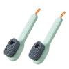 AD-BCrbgen Multi-purpose Shoe Cleaning Brush With Double Textured Bristles For Leather, Suede And Canvas Shoes.(2pcs green1) view 1