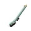 AD-BCrbgen Multi-purpose Shoe Cleaning Brush With Double Textured Bristles For Leather, Suede And Canvas Shoes.(Light green) view 1