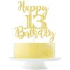 Yetxel Happy 13th Birthday Cake Topper 13 Anniversary/Birthday Cake Topper Party Decoration Happy 13th birthday cake decoration Hello 13 Party Anniversary Party Cake Decorations Supplies view 1
