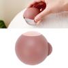 Reusable Lint Roller Ball Washable Lint Remover Portable Dog Cat Hair Remover Rollers for Travel Household (Bean Paste Red Gold) view 2
