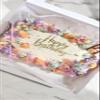 1PCS Happy Birthday Cake Topper,Gold Mirror Acrylic Happy Birthday Cake Sign Decorations,Happy Birthday Cake Charm Supplies for Birthday Party Cake Dessert view 3