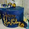1PCS Happy Birthday Cake Topper,Gold Mirror Acrylic Happy Birthday Cake Sign Decorations,Happy Birthday Cake Charm Supplies for Birthday Party Cake Dessert view 4