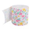 Anneome 1roll Colorful Printed Roll Paper Versatile Toilet Paper Napkin and Handkerchief Safe Pulp Material Beautiful Floral Patterns Per Pack view 1