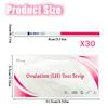 30 Pcs LH Rapid Sensitive Fertility Ovulation and Pregnancy Predictor Tests Strips Sticks - Rapid and Accurate Results view 2