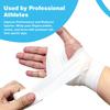 COMOmed Athletic Tape - White Sport Tape - Easy Tear, Strong, No Sticky Reduce Wrist Ankle Tape for Athlete & Medical Trainers (4, White, 1.5in x 33 ft) view 4