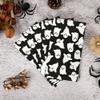 100 Halloween Guest Napkins Ghost Disposable Paper Hand Towels Black White Spooky Boo Decorative Dinner Napkin for Birthday Halloween Party Supplies Kitchen Table Decorations view 4