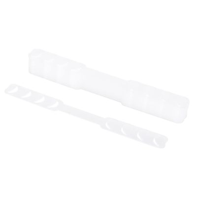 Marran 20Pcs Non Slip Fixing Buckle Face Mask Ear Hooks Adjustable Levels Band Extension Accessories-White