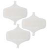 BCOATH Reusable Menstrual Pads Cotton Washable Menstrual Cloth 3pcs Set Breathable Waterproof Layer Panty Liners for Women Postpartum Use view 1