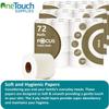 A406 3-Ply Toilet Paper Soft 72 Rolls White Hypoallergenic (3 ply-72 Rolls) view 2