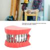 Denture Drill Holder Denture Screwdriver Organizer 3D Sculpture Desk Decoration 28 Holes Red (With Bits) view 4