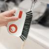 2 in 1 Groove Cleaning Brush Window Track, 2024 New Multifunction Hard Bristle Crevice Cleaning Brush with Hidden Scraper, Grout Cleaner Grip Brush for Sliding Door Track (Orange, 1 PCS) view 4
