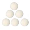 Pack of 6 Wool Drying Balls with High Density, Adsorbing Impurities and Reducing Static Electricity, Laundry Wool Balls (5 cm) view 1