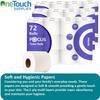 3ply Toilet Rolls 3-ply Toilet Paper Soft 3 ply Toilet Roll Loo Roll Sustainable Toilet Tissue 72 Rolls Hypoallergenic (2 ply-72 Rolls) view 2