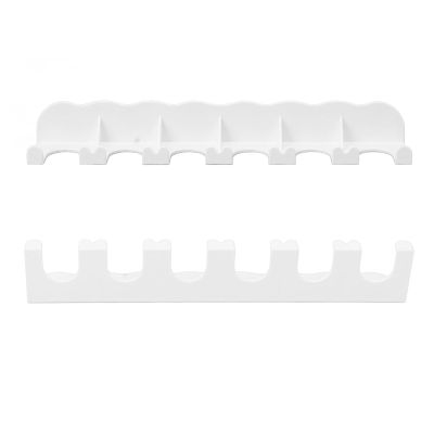 Food Bag Hanger ABS 6 Holes Food Bag Hanger Organizer Yogurt Bottles with Round Helicopter Lid