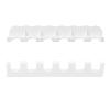 Food Bag Hanger ABS 6 Holes Food Bag Hanger Organizer Yogurt Bottles with Round Helicopter Lid view 1