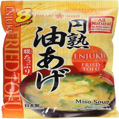 Hikari Enjuku Koji Miso Soup Fried Tofu 8 Servings (Pack of 1)