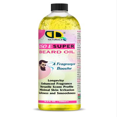 ISO SUPER E Mens Skincare and Grooming Original Beard Oil | Beard Care for Men | Softens, Hydrate & Conditions Facial Hair | Promotes Growth, Reduces Dryness & Itching (500ml Cap)