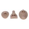 Silicone Nose Model Kit Simulation 3D Soft Exercise Nose Model Nose Seam Teaching Exercises (Dark Skin Tone) view 1