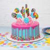 20 x Kids Party Bag Sweets Lollies Spiral Rainbow Unicorn Lollipop Candies 5-8 Different Shapes Kids Sweet Candy Gifts for Children view 2