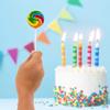 20 x Kids Party Bag Sweets Lollies Spiral Rainbow Unicorn Lollipop Candies 5-8 Different Shapes Kids Sweet Candy Gifts for Children view 3