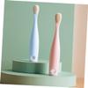 Gogogmee Baby Care Kit 2pcs Soft-bristled Toothbrushes Boys and Girls Toothbrush Adorable Design Pp Material Ergonomic Handle view 4