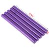 10 Colours, Pack of 5 Sealing Stamps, Wax Sticks for Sealing Vintage Birthday Wedding Invitation Cards (Purple) view 1