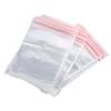 Zip Bags, 3 Sizes, Pack of 100, Reusable Zip Lock Packaging Bags Made of Transparent Plastic, for Storing Sweets, Nuts and Food (13 x view 1