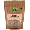 Organic Haricot Beans 1kg by Hatton Hill Organic view 1
