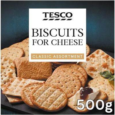 Biscuits For Cheese 500G (2 Pack)| Classic assortment A carefully chosen selection of savoury crackers and biscuits. | Premium product