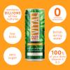 VITAL Gut Health Drink, Contains Billions of Live Cultures, Contains 100% of Vitamins C and D, Sugar Free, Zero Calories, Orange Flavoured Sparkling Water, Contains 12 x 330ml cans view 3