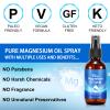 Magnesium Spray, Magnesium Oil for Feet, 100% Pure & Natural Organic Magnesium Oil Spray Glass Bottle, Easy to Absorb & Use, Magnesium Oil Spray for Sleep view 4