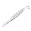 Eyelid Massage Tweezers, Eyelid Massage Beauty Tweezers, Stainless Steel Eyelid Massage Tweezers Rectangular Head view 1